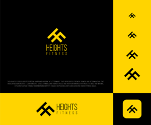 Logo Design by graphicrakib for the heights fitness | Design: #36990740