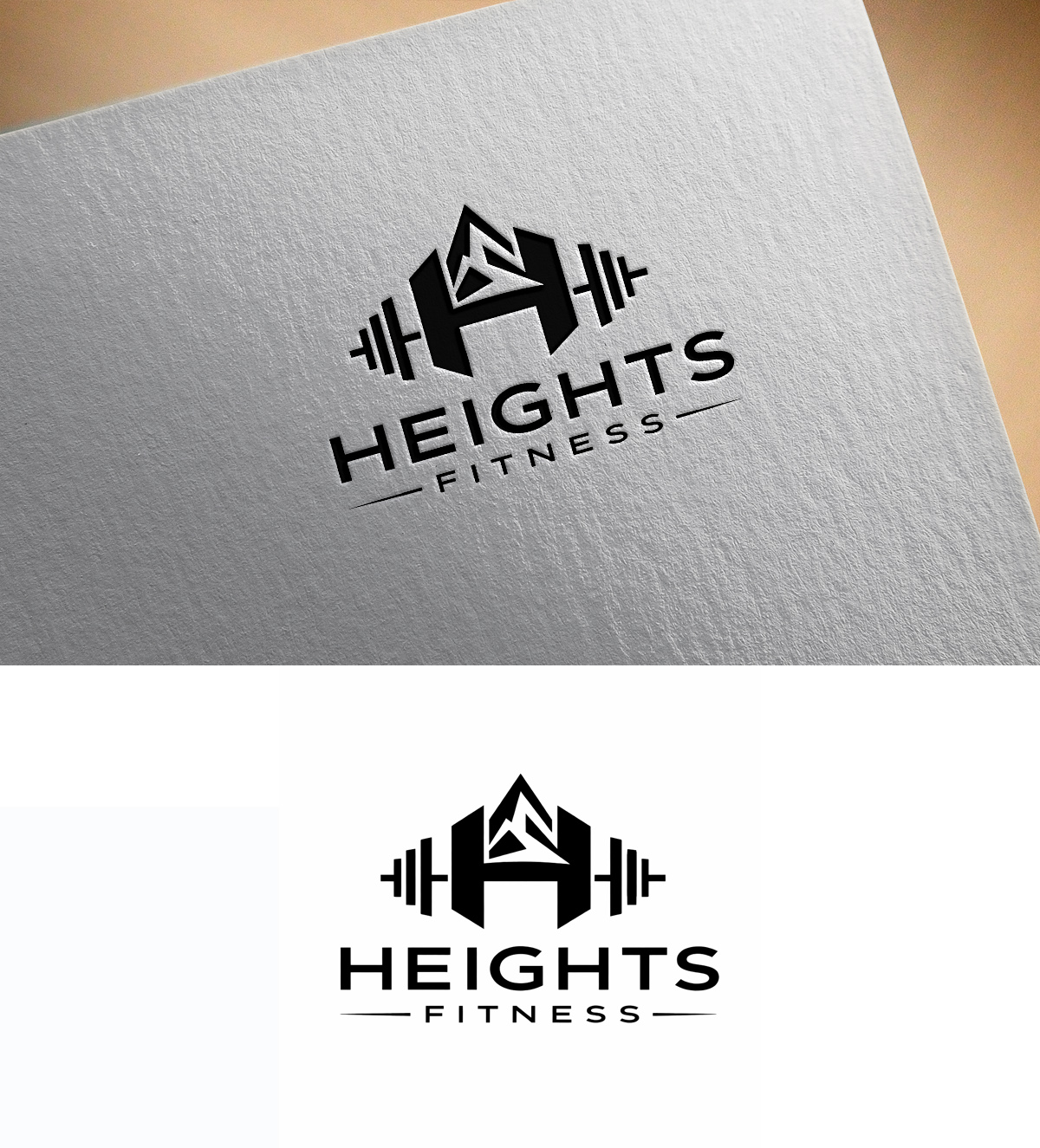 Logo Design by ForgeDesign for the heights fitness | Design #36954189