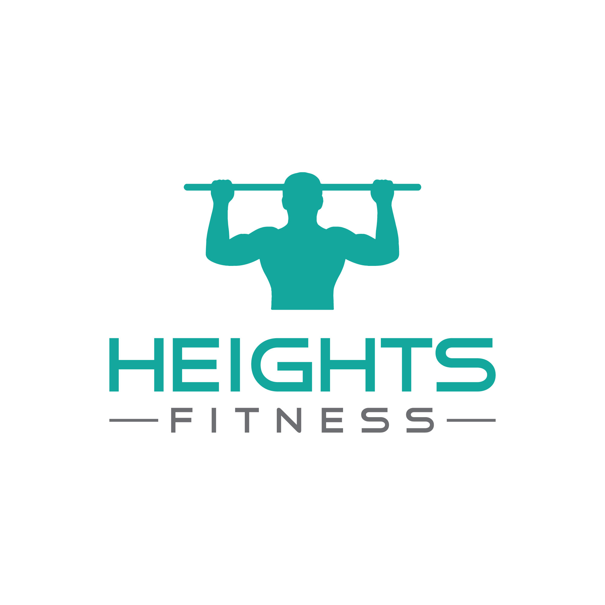Logo Design by Md Arian Khan for the heights fitness | Design #36955063