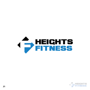 Logo Design by Sujit Banerjee for the heights fitness | Design: #36956357