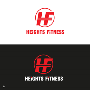 Logo Design by Sujit Banerjee for the heights fitness | Design: #36956363