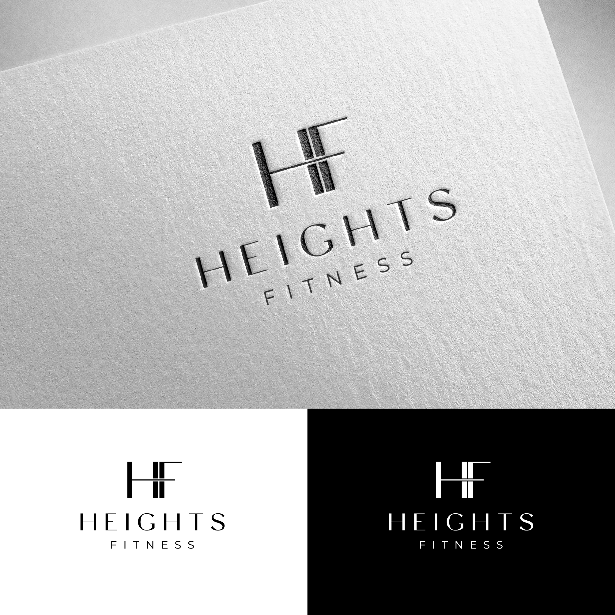 Logo Design by alzac for the heights fitness | Design #36987685
