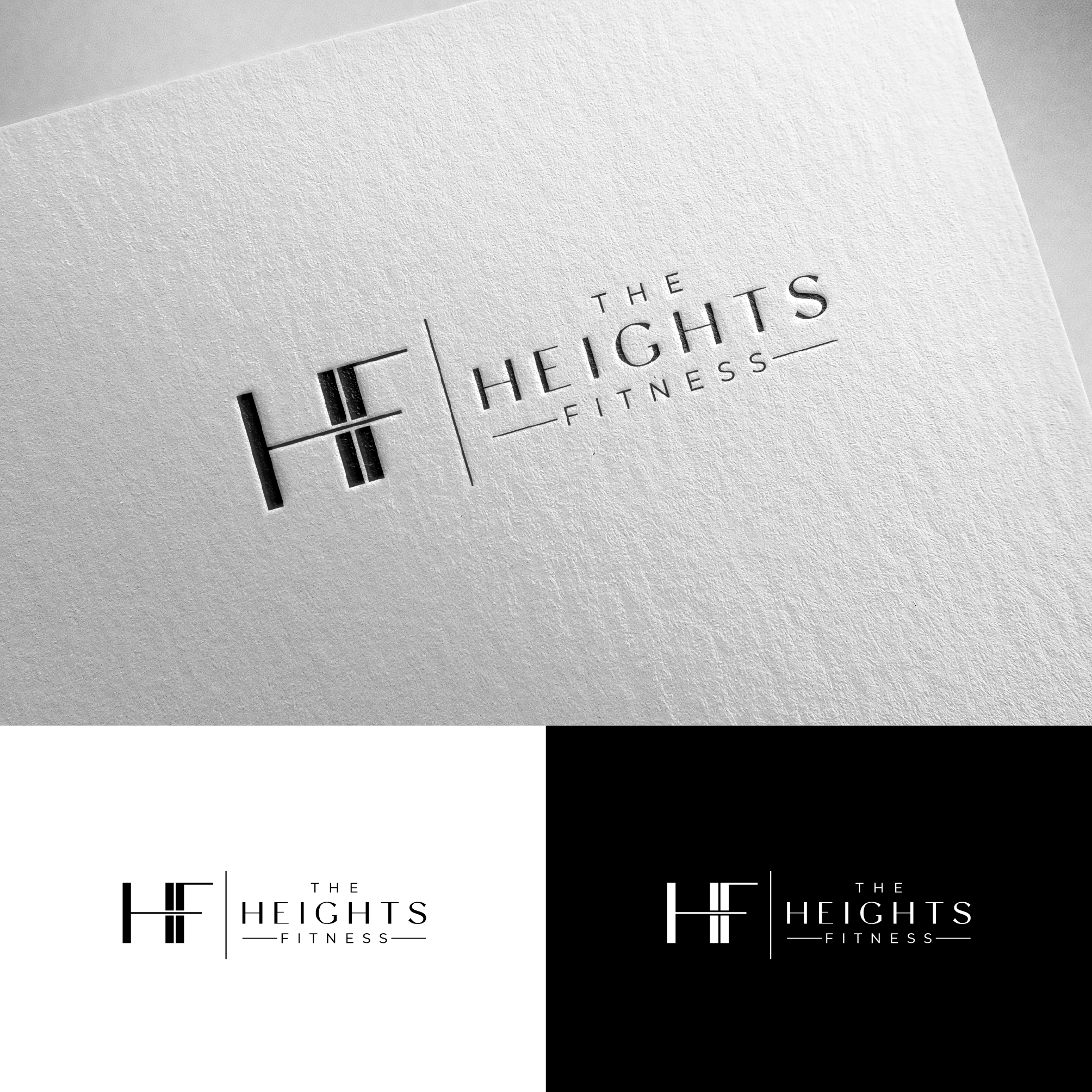 Logo Design by alzac for the heights fitness | Design #36987703