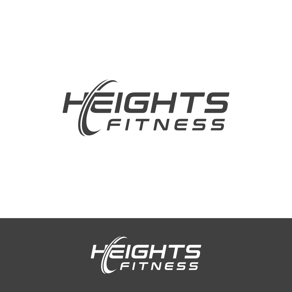 Logo Design by H4R5Z for the heights fitness | Design #36954262