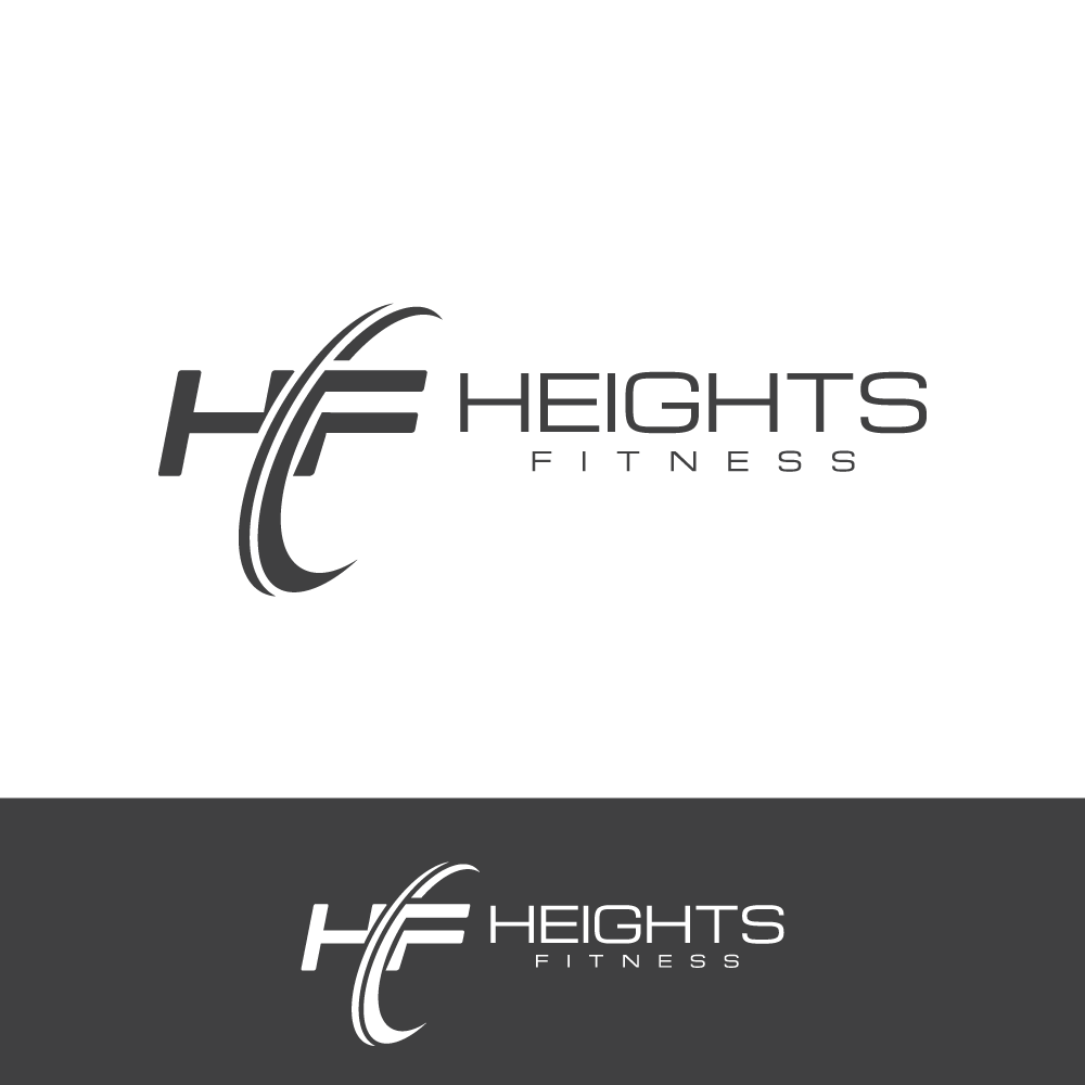 Logo Design by H4R5Z for the heights fitness | Design #36983727