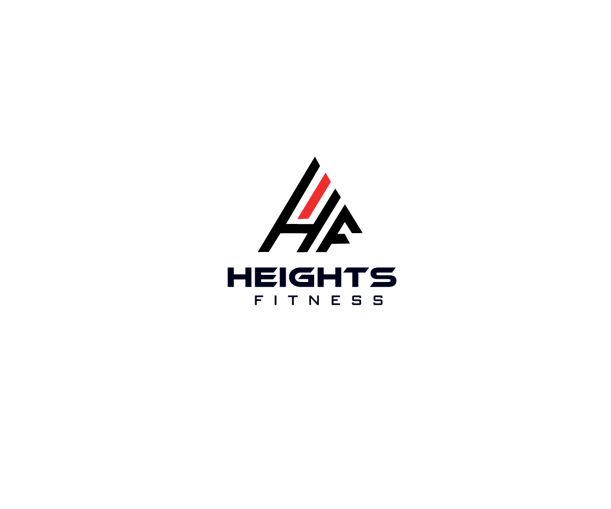 Logo Design by Mystrix for the heights fitness | Design #36989459