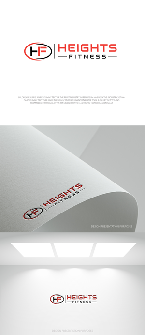 Logo Design by zebronicgraphic for the heights fitness | Design: #36957582