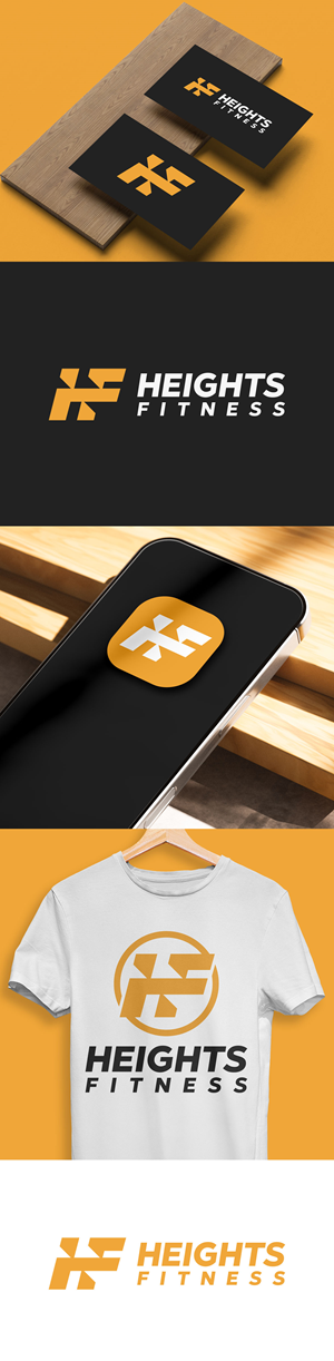 Logo Design by aexoagency for the heights fitness | Design: #36955212