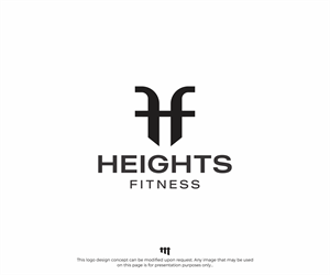 Logo Design by MBARO for the heights fitness | Design: #36981127