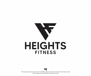 Logo Design by MBARO for the heights fitness | Design: #36982451