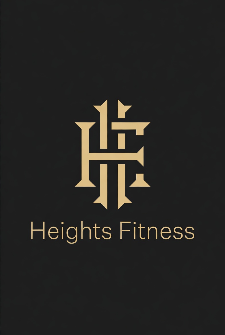 Logo Design by Minang Art_Studio for the heights fitness | Design #36989966