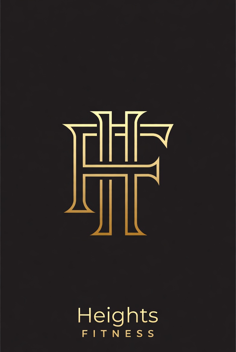Logo Design by Minang Art_Studio for the heights fitness | Design #36989967