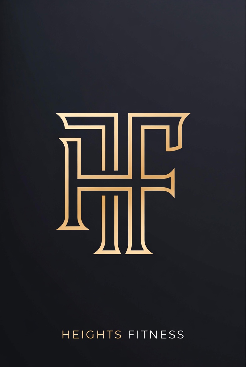 Logo Design by Minang Art_Studio for the heights fitness | Design #36989969