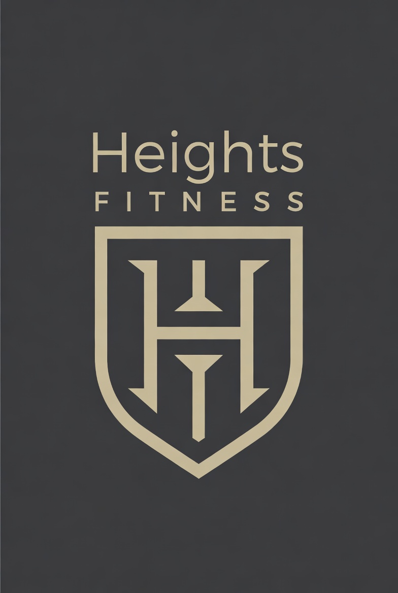 Logo Design by Minang Art_Studio for the heights fitness | Design #36989974