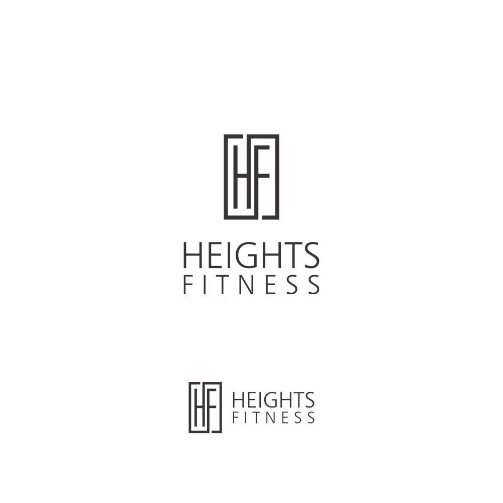 Logo Design by NATURAL SRI for the heights fitness | Design #36990001