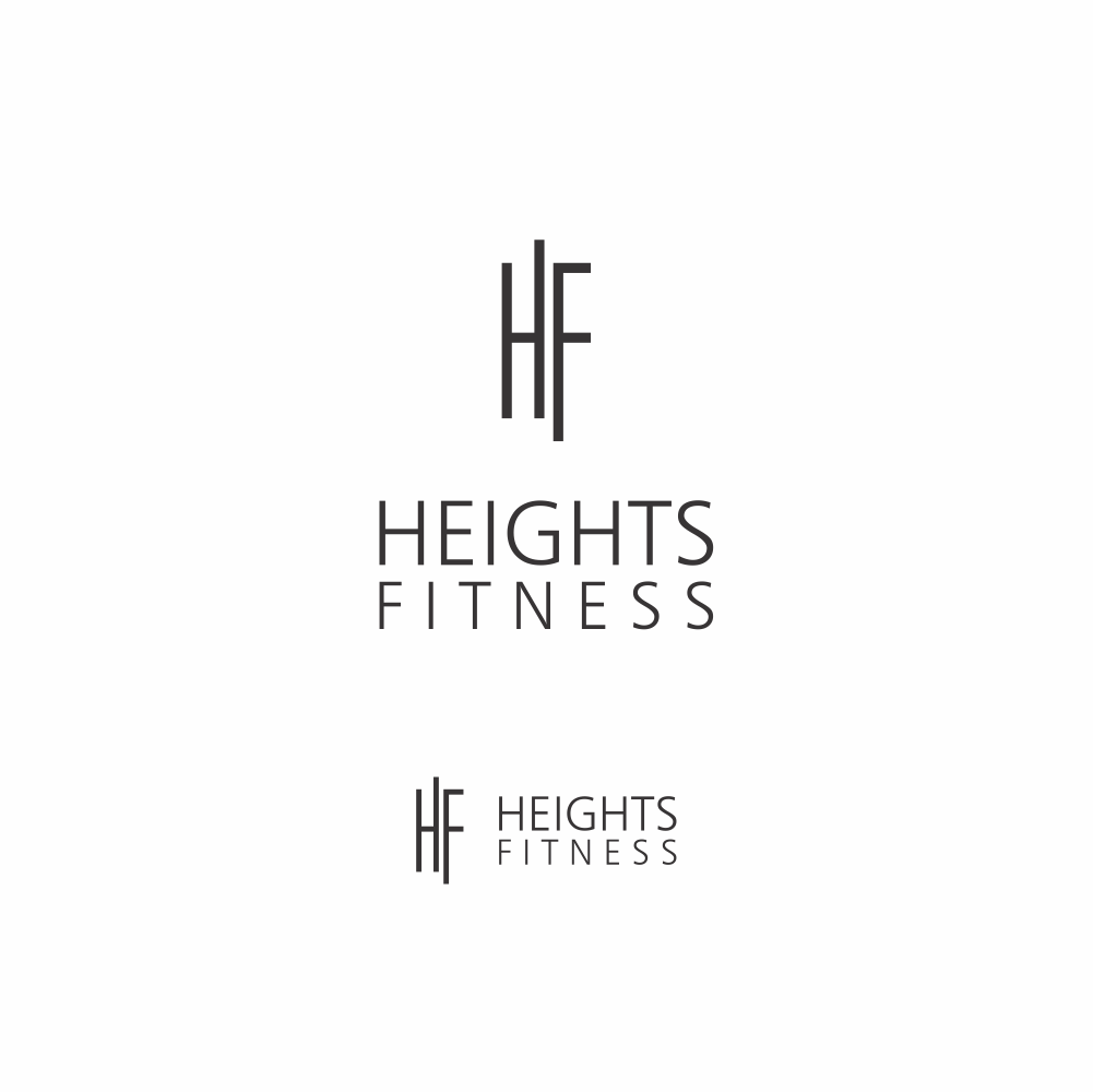 Logo Design by NATURAL SRI for the heights fitness | Design #36990002