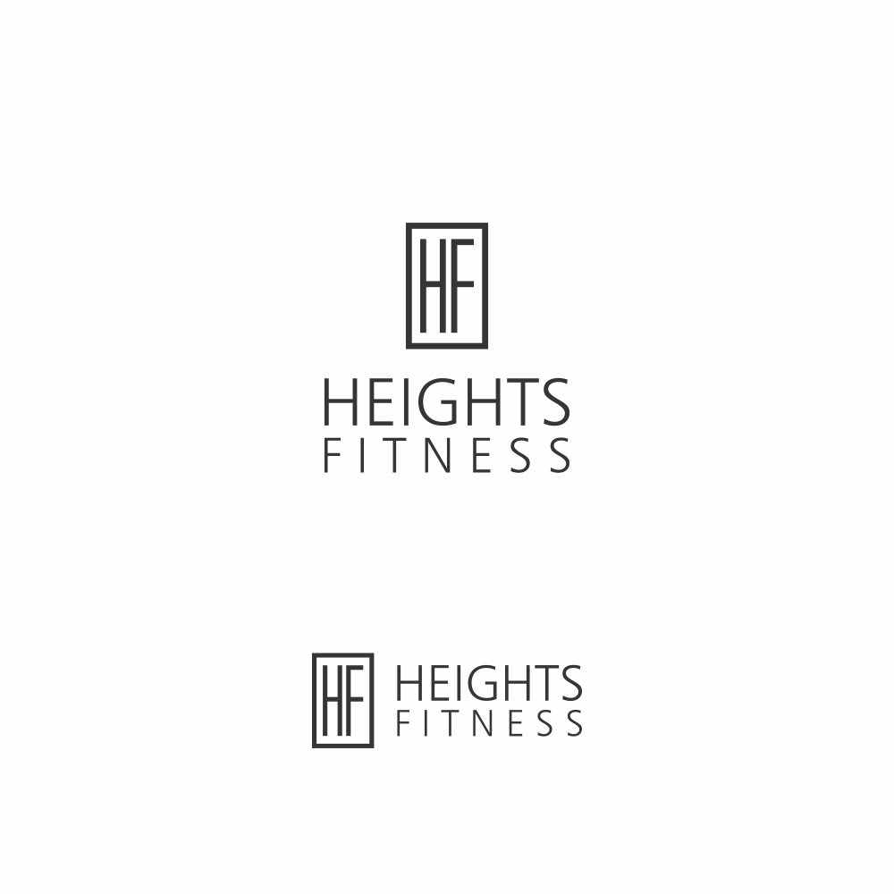 Logo Design by NATURAL SRI for the heights fitness | Design #36990003