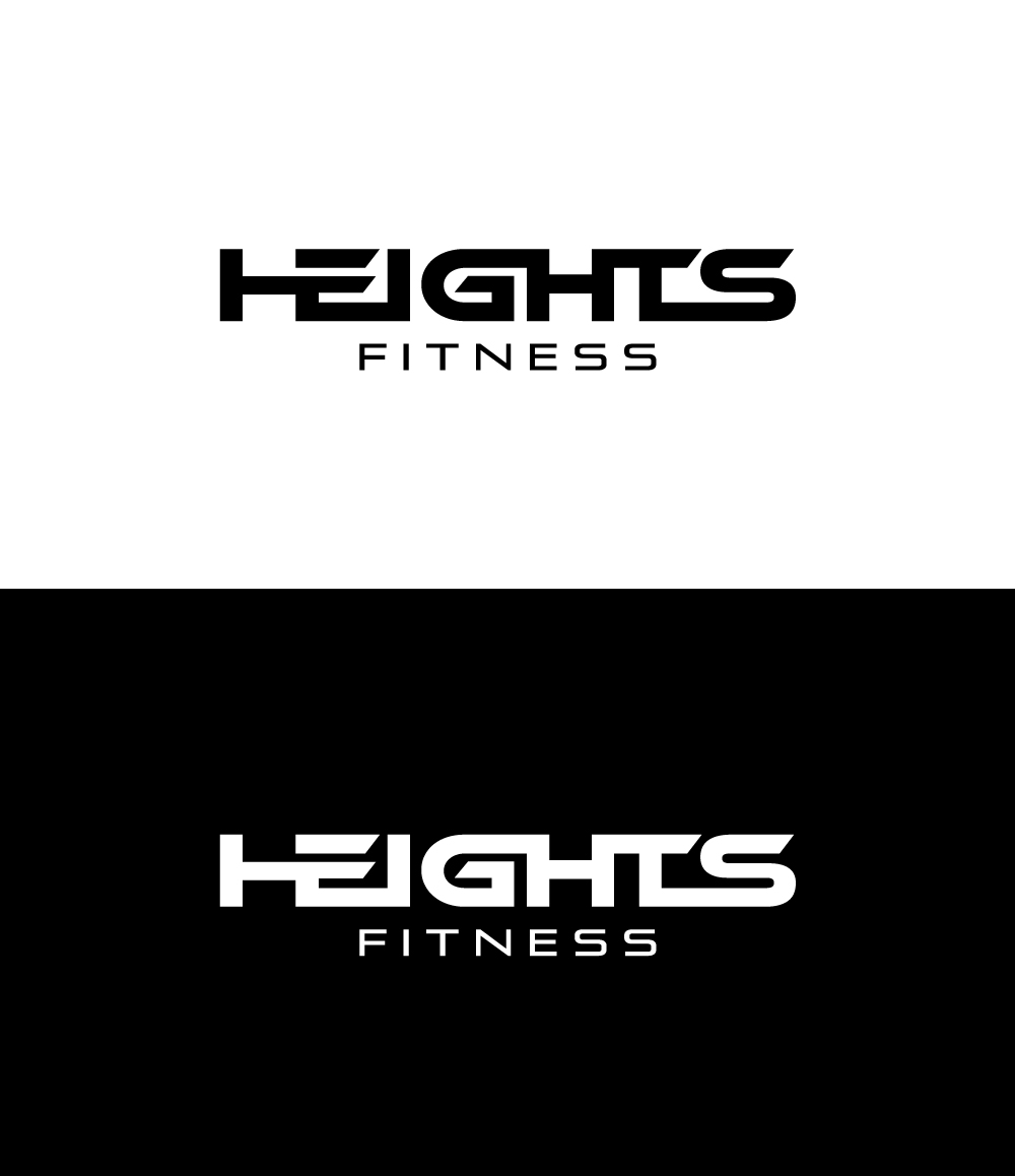 Logo Design by Kavi negi for the heights fitness | Design #36955776