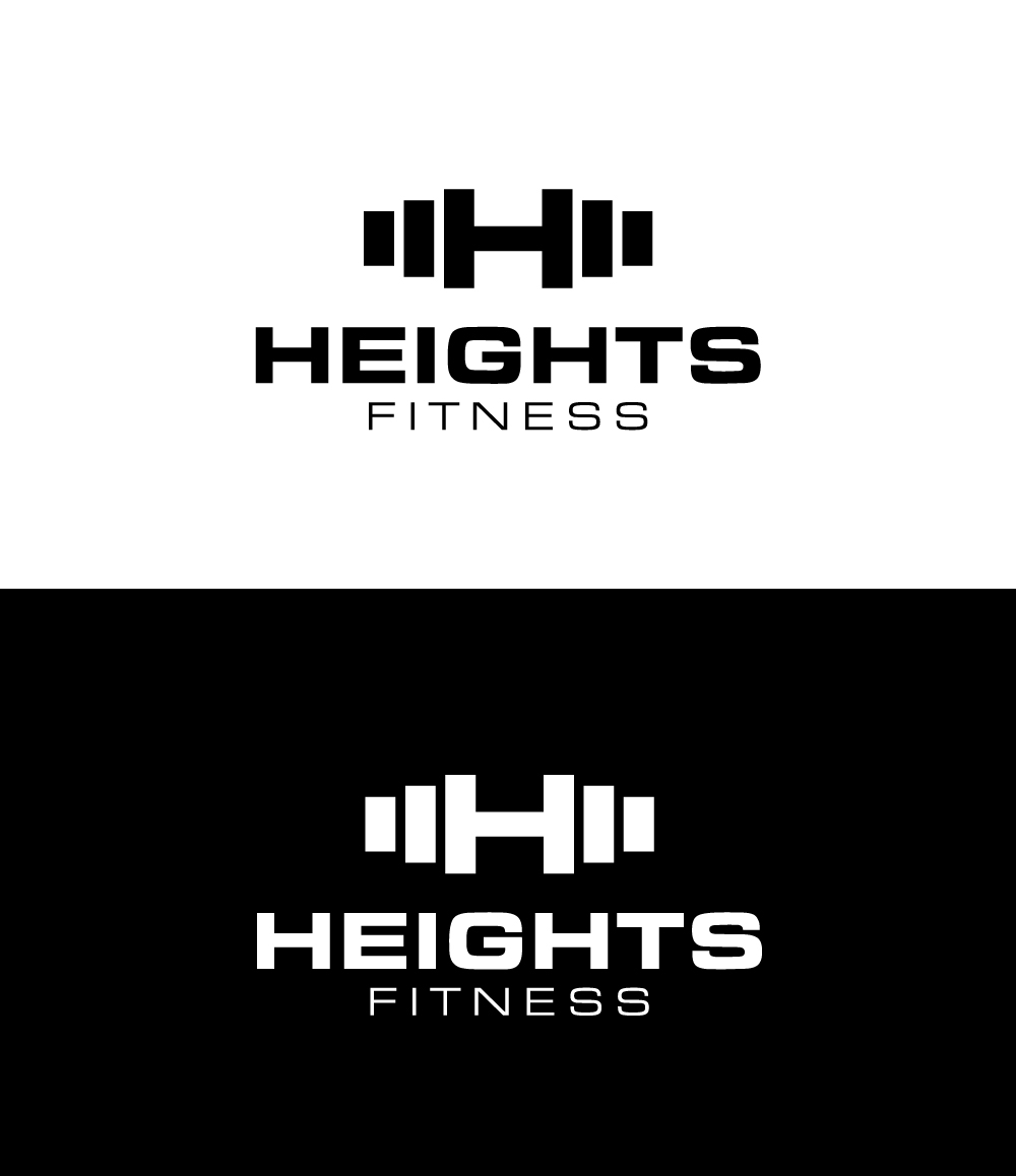 Logo Design by Kavi negi for the heights fitness | Design #36955800