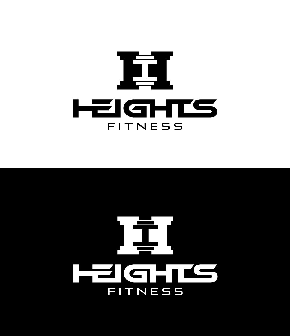 Logo Design by Kavi negi for the heights fitness | Design #36956129