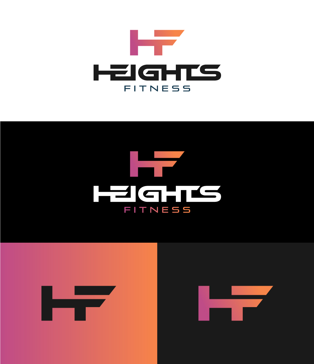 Logo Design by Kavi negi for the heights fitness | Design #36962095