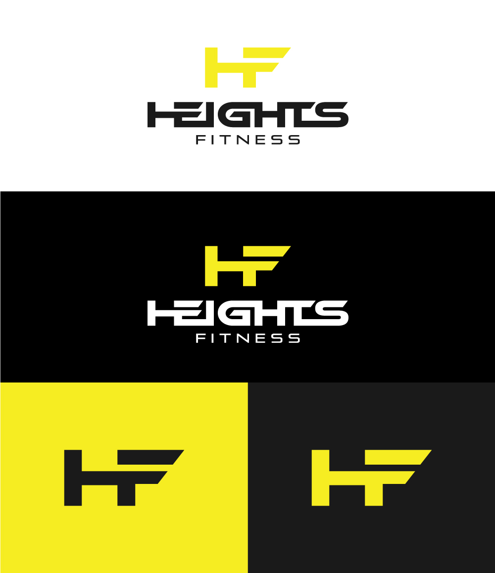 Logo Design by Kavi negi for the heights fitness | Design #36962097