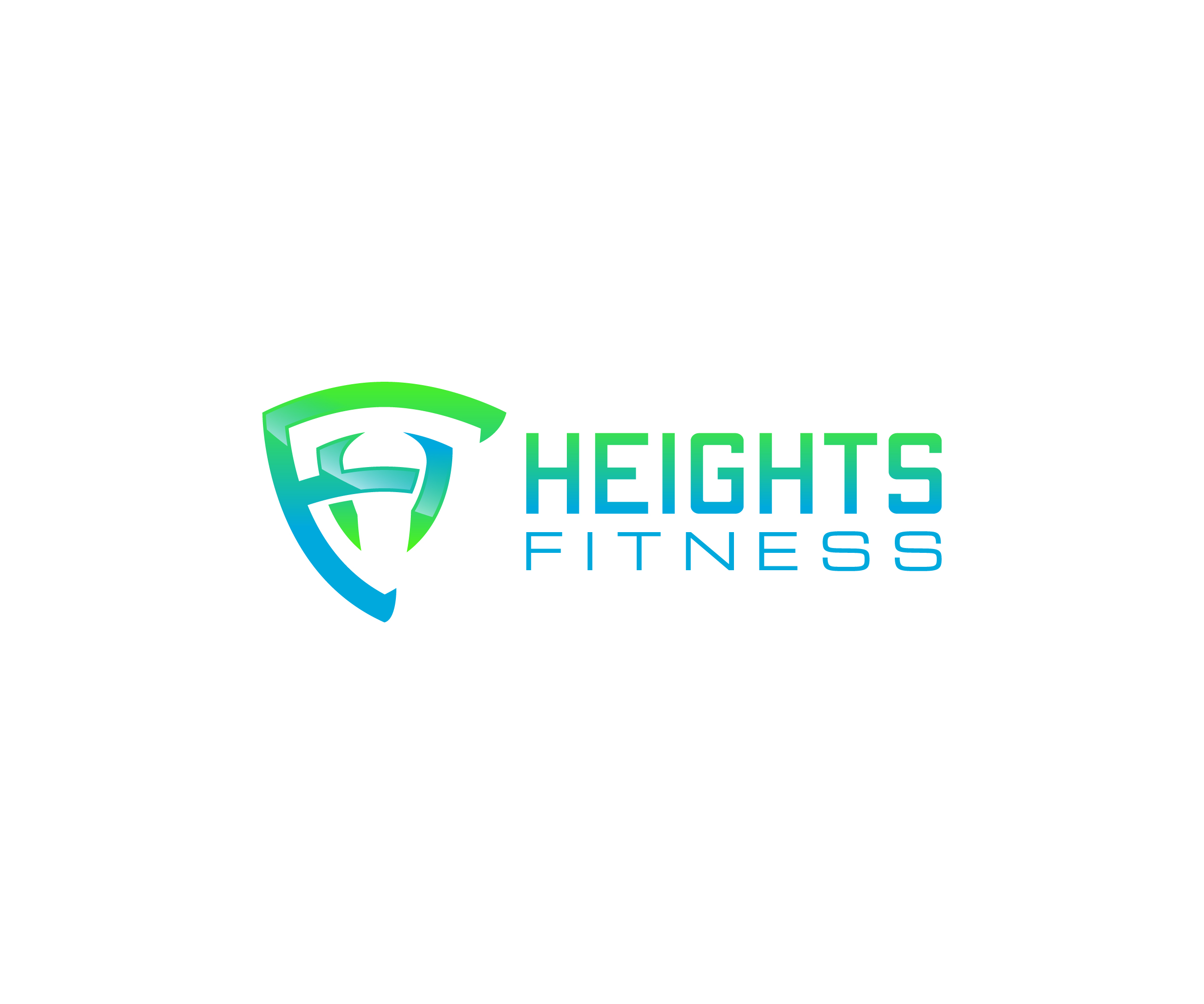 Logo Design by Didi Purwadi for the heights fitness | Design #36966146