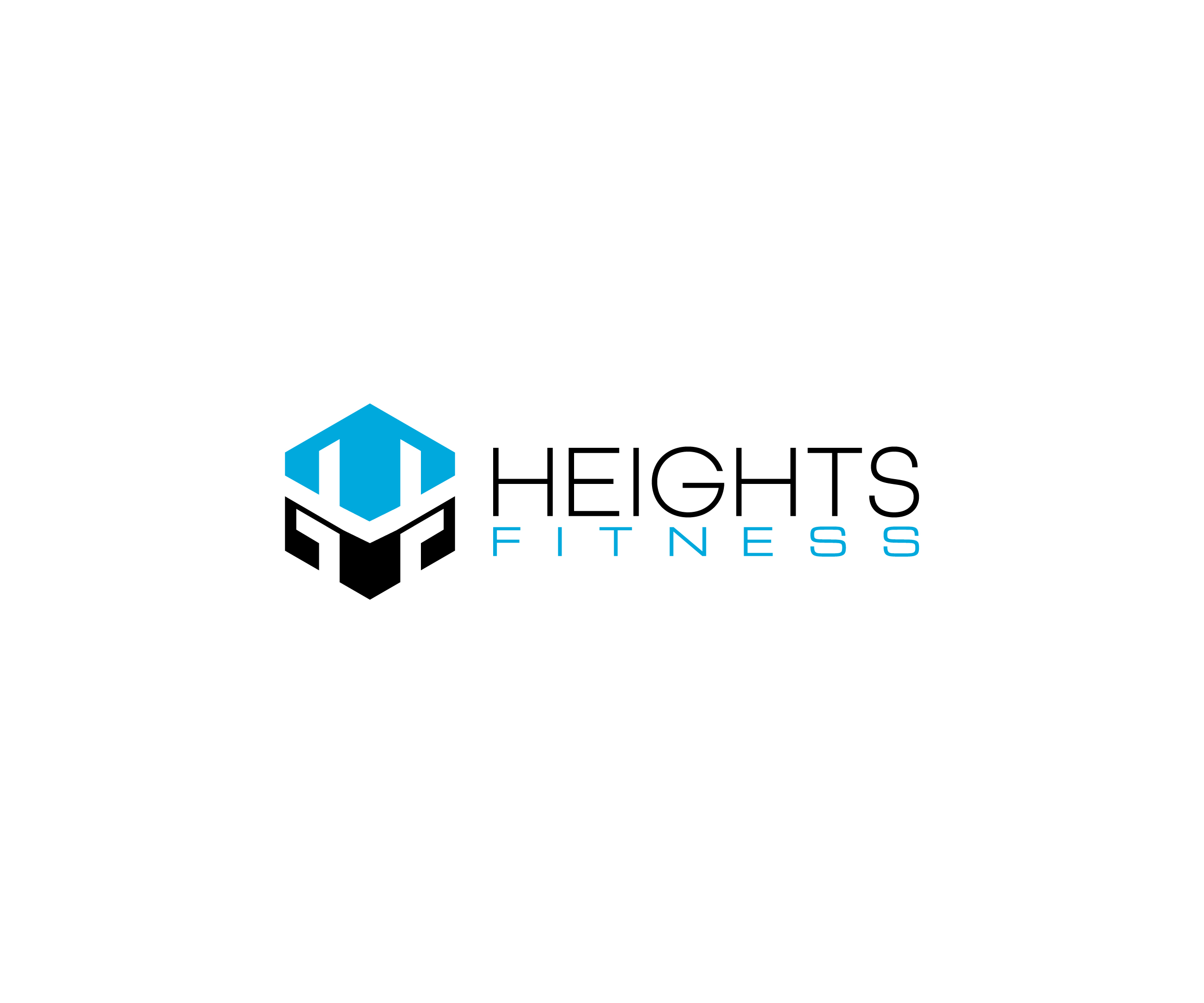 Logo Design by Didi Purwadi for the heights fitness | Design #36966164