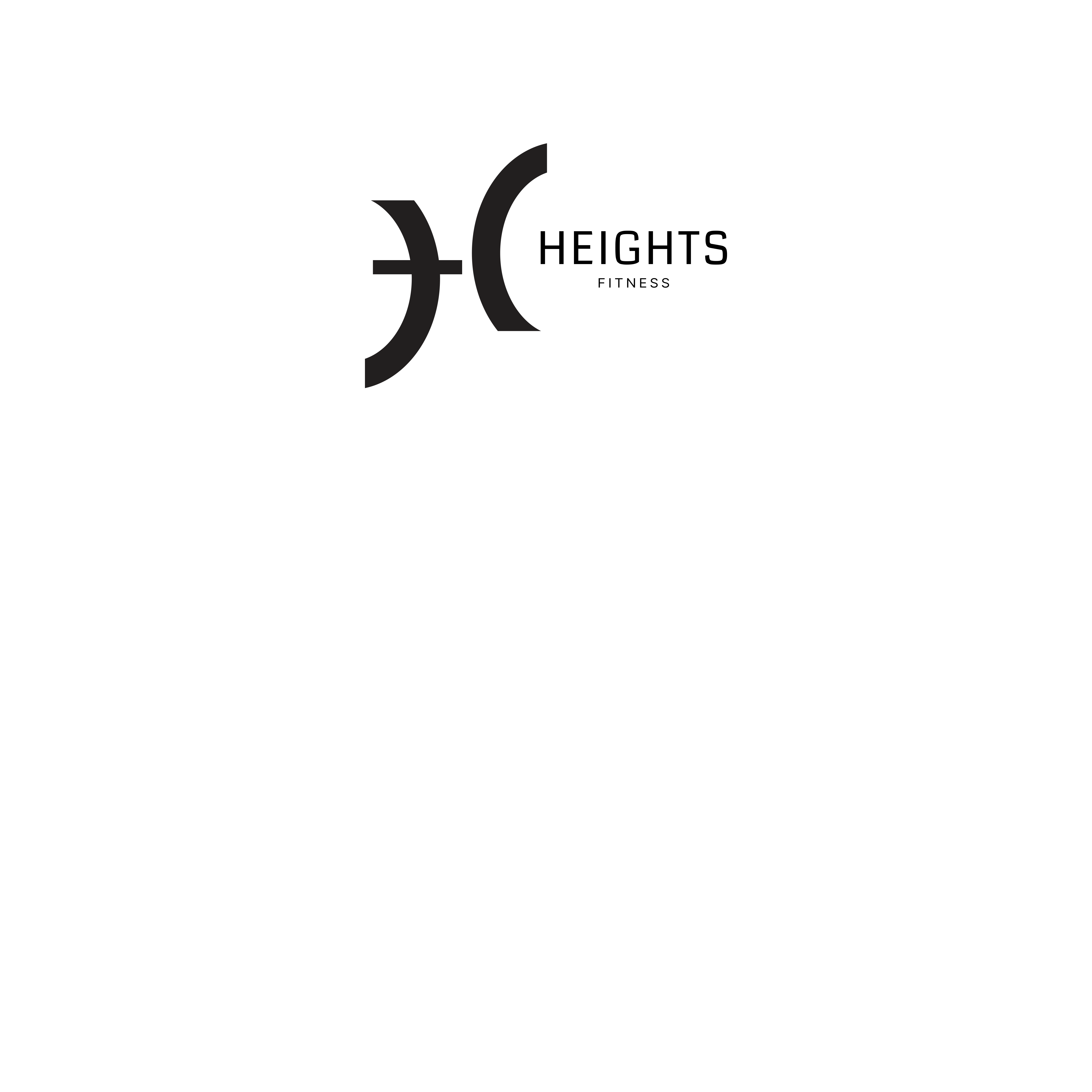 Logo Design by joekong for the heights fitness | Design #36966036