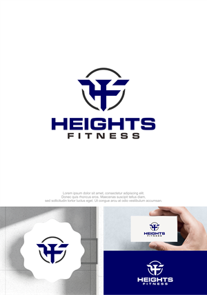 Logo Design by M.Syaiful Huda for the heights fitness | Design: #36956092