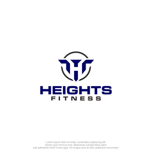Logo Design by M.Syaiful Huda for the heights fitness | Design: #36964390
