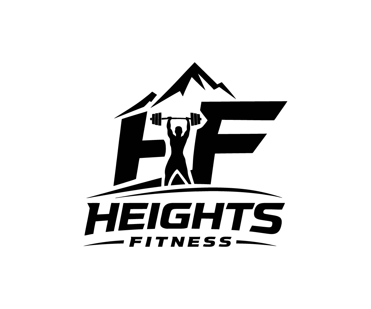Logo Design by MarkCraft for the heights fitness | Design #36959013