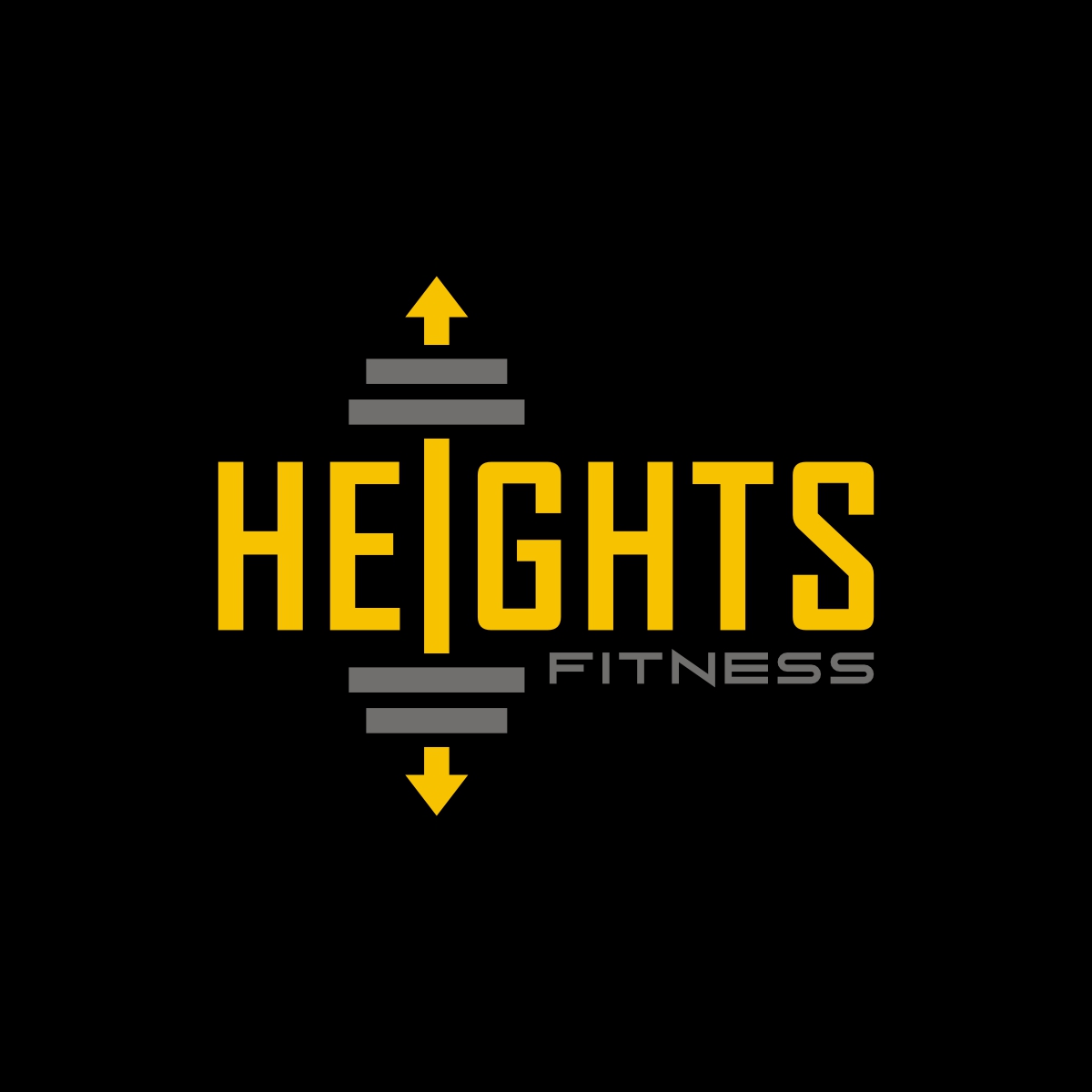 Logo Design by Ashani Bhattacharya for the heights fitness | Design #36956004