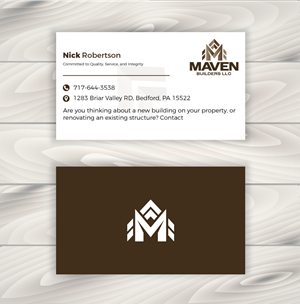 Business Card Design by RA-bica for this project | Design: #36961223