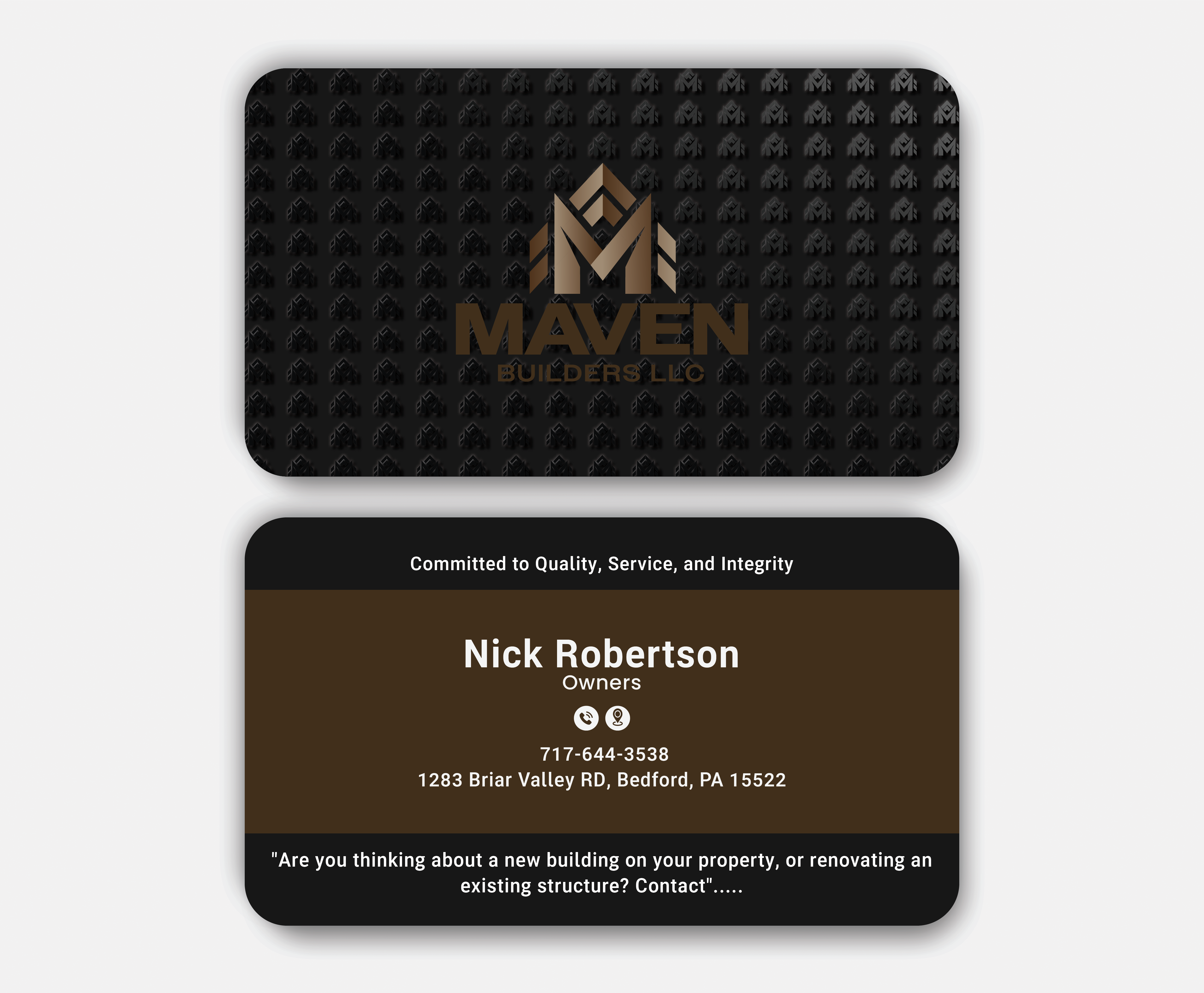 Business Card Design by DesignerShahadat for this project | Design: #36963358