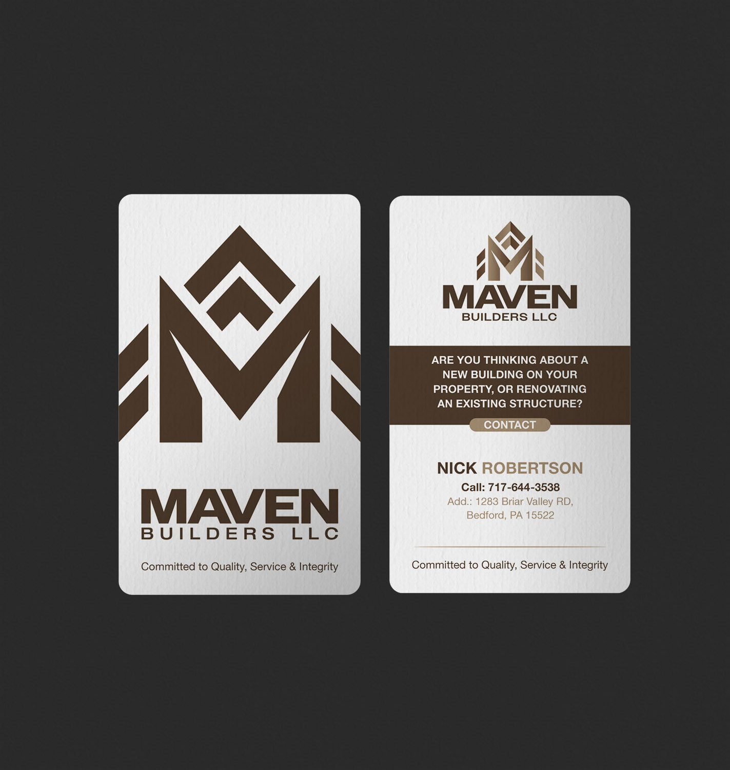 Business Card Design by INDIAN_Ashok for this project | Design #36961316