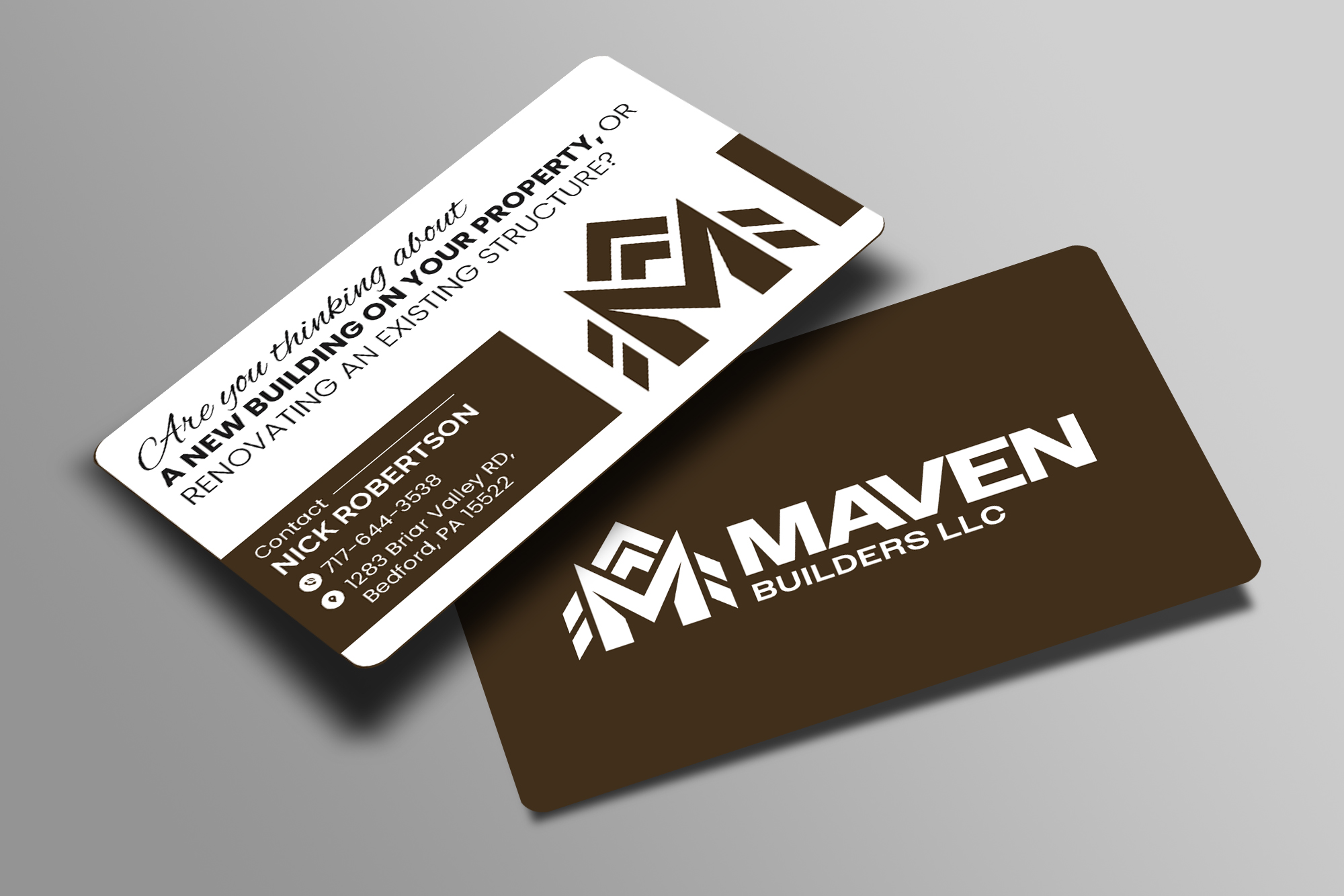 Business Card Design by Creations Box 2015 for this project | Design #36961403