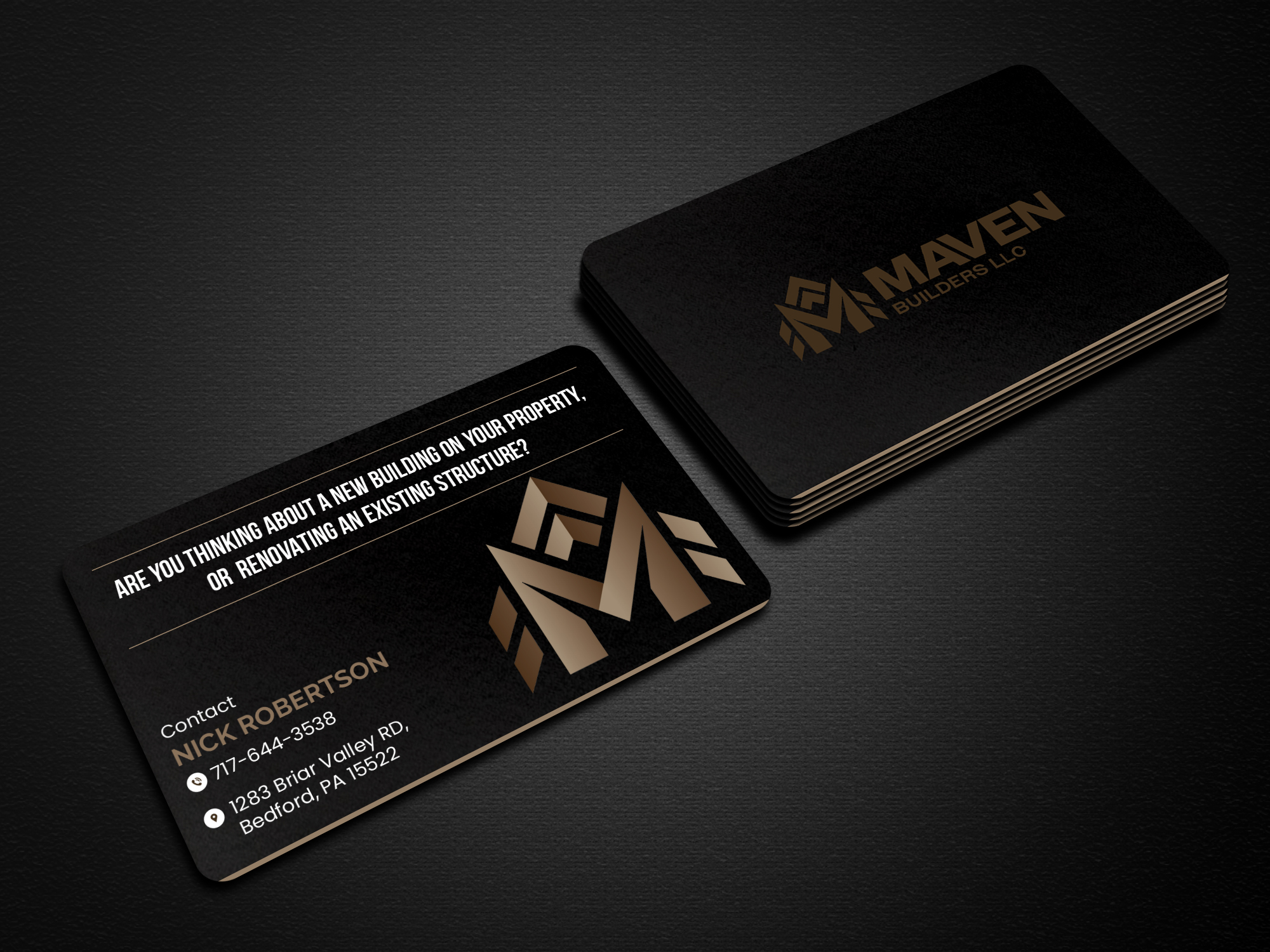Business Card Design by Creations Box 2015 for this project | Design #36961407