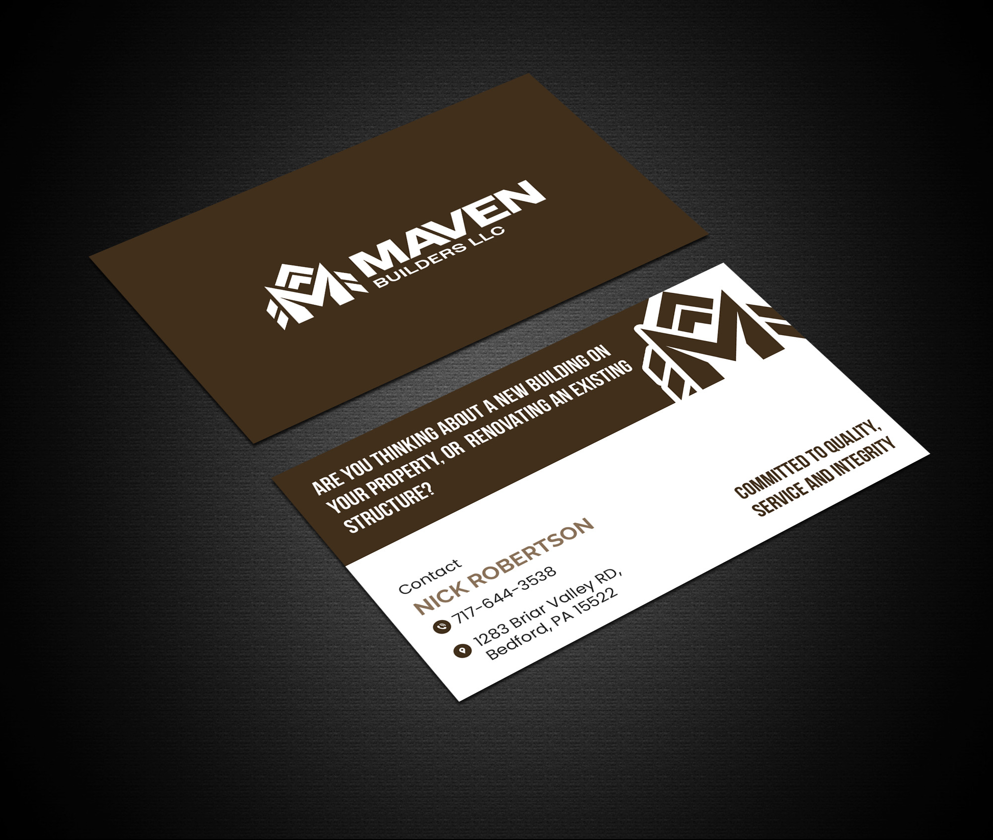 Business Card Design by Creations Box 2015 for this project | Design #36961409