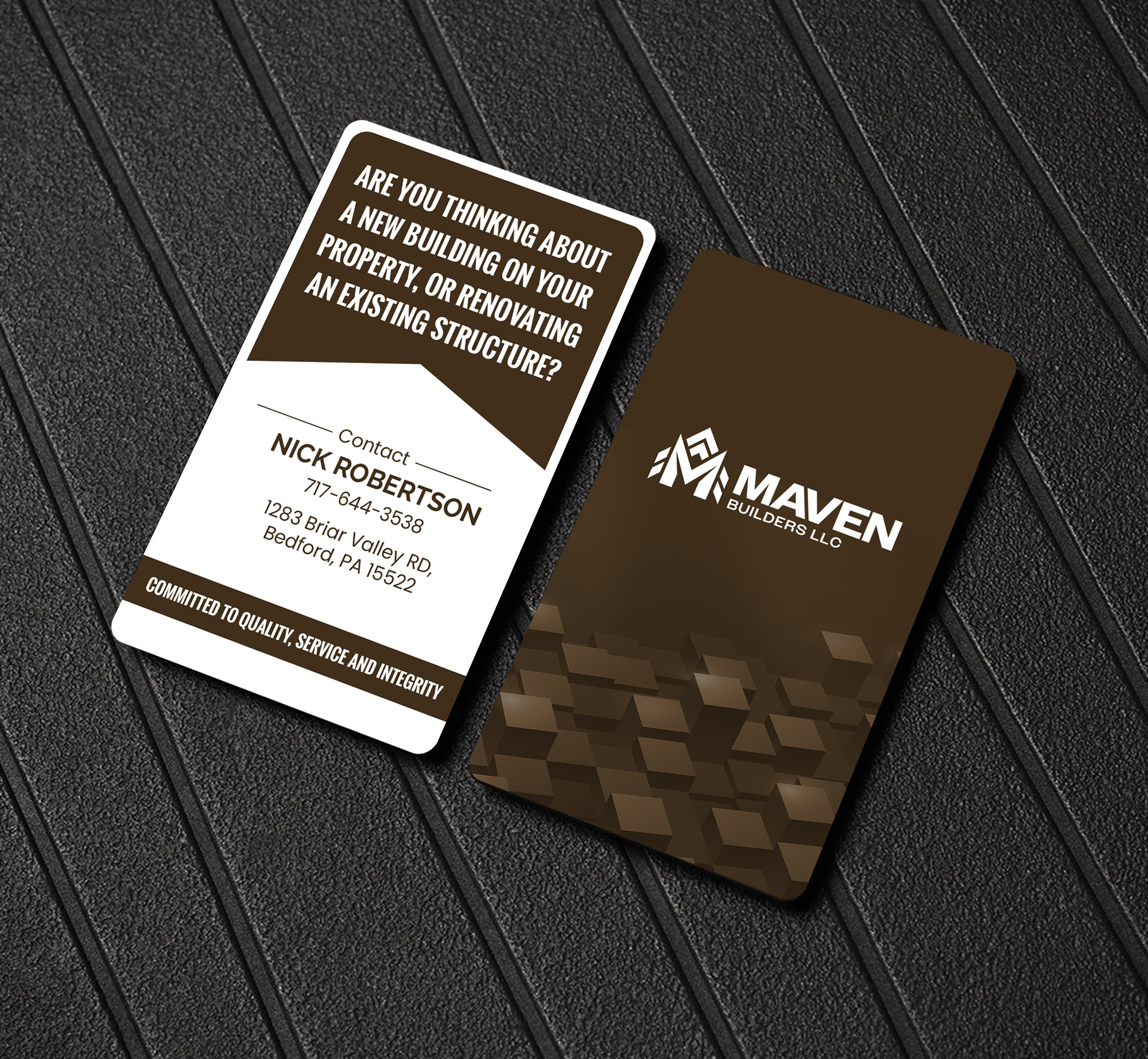 Business Card Design by Creations Box 2015 for this project | Design #36962014
