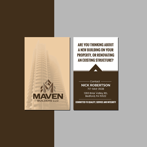 Business Card Design by Creations Box 2015 for this project | Design: #36962029