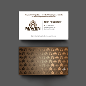 Business Card Design by chandrayaan.creative for this project | Design: #36962587