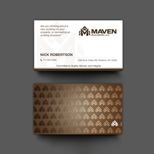 Business Card Design by chandrayaan.creative for this project | Design: #36962588