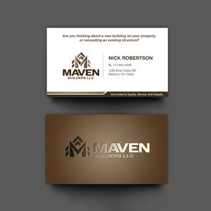 Business Card Design by chandrayaan.creative for this project | Design: #36962592