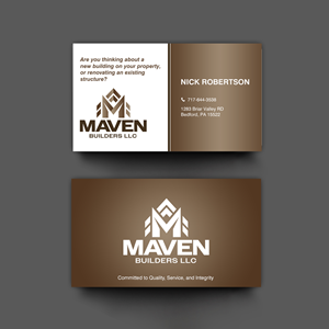 Business Card Design by chandrayaan.creative for this project | Design: #36962604