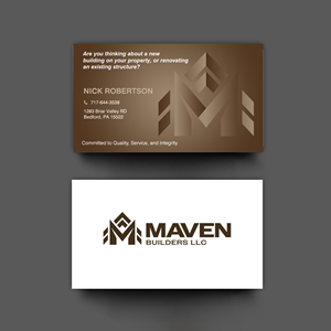 Business Card Design by chandrayaan.creative for this project | Design: #36962605