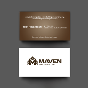 Business Card Design by chandrayaan.creative for this project | Design: #36962610