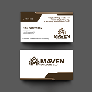 Business Card Design by chandrayaan.creative for this project | Design: #36962611