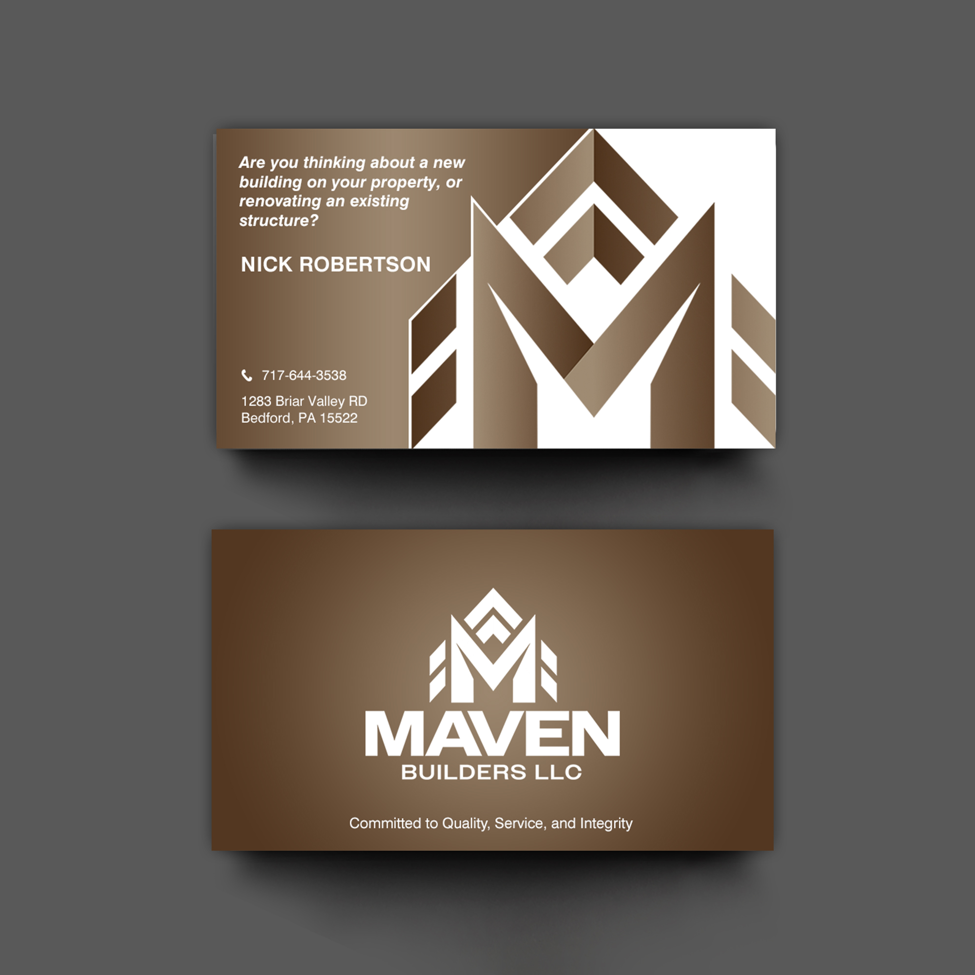 Design de Carte de Visite par chandrayaan.creative pour ce projet | Design #36962613