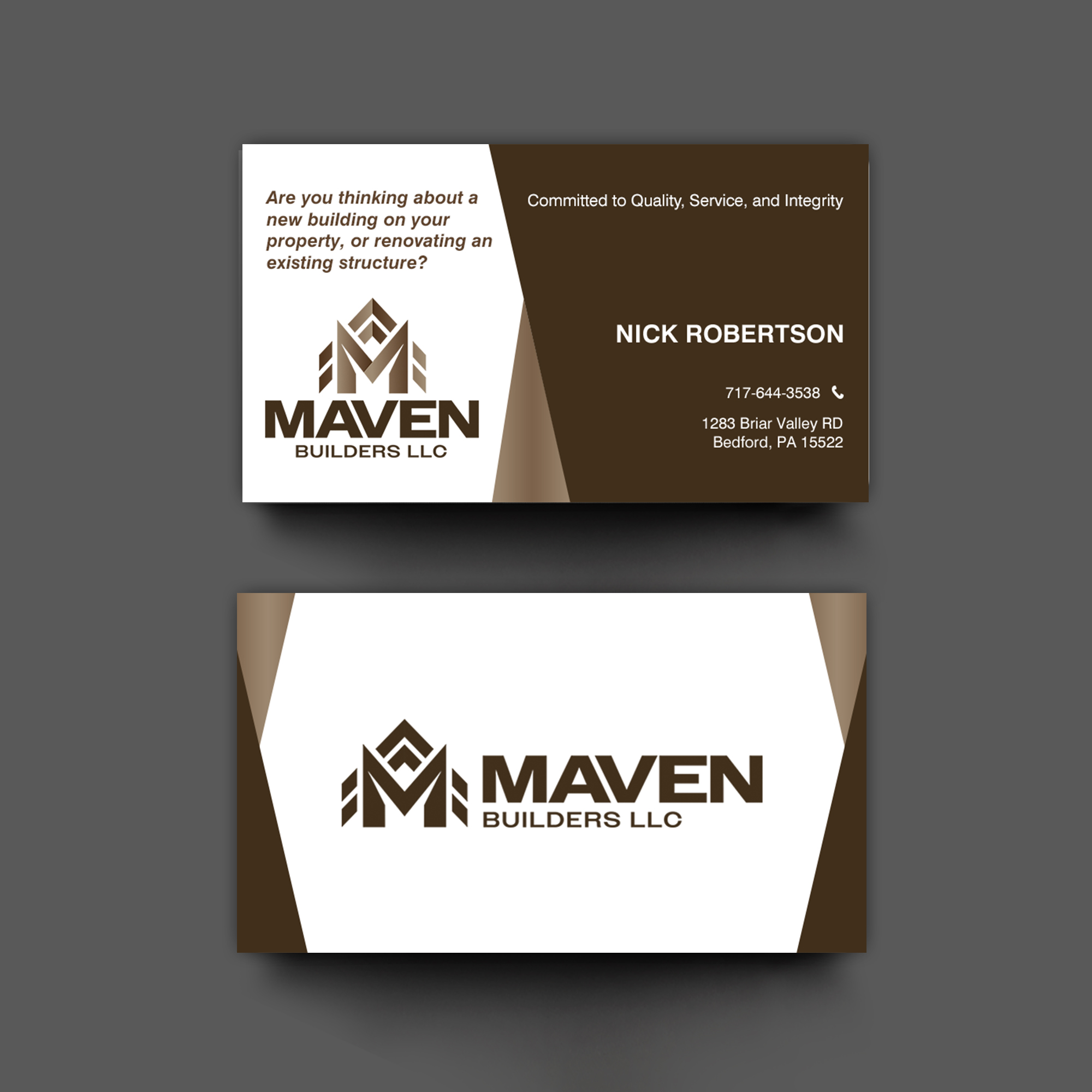 Design de Carte de Visite par chandrayaan.creative pour ce projet | Design #36962615